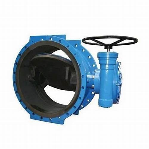 D341J-16 Rubber-lined Flange Butterfly Valve