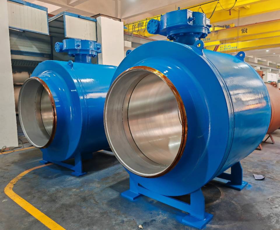 New Large Model Fully Welded Ball Valve