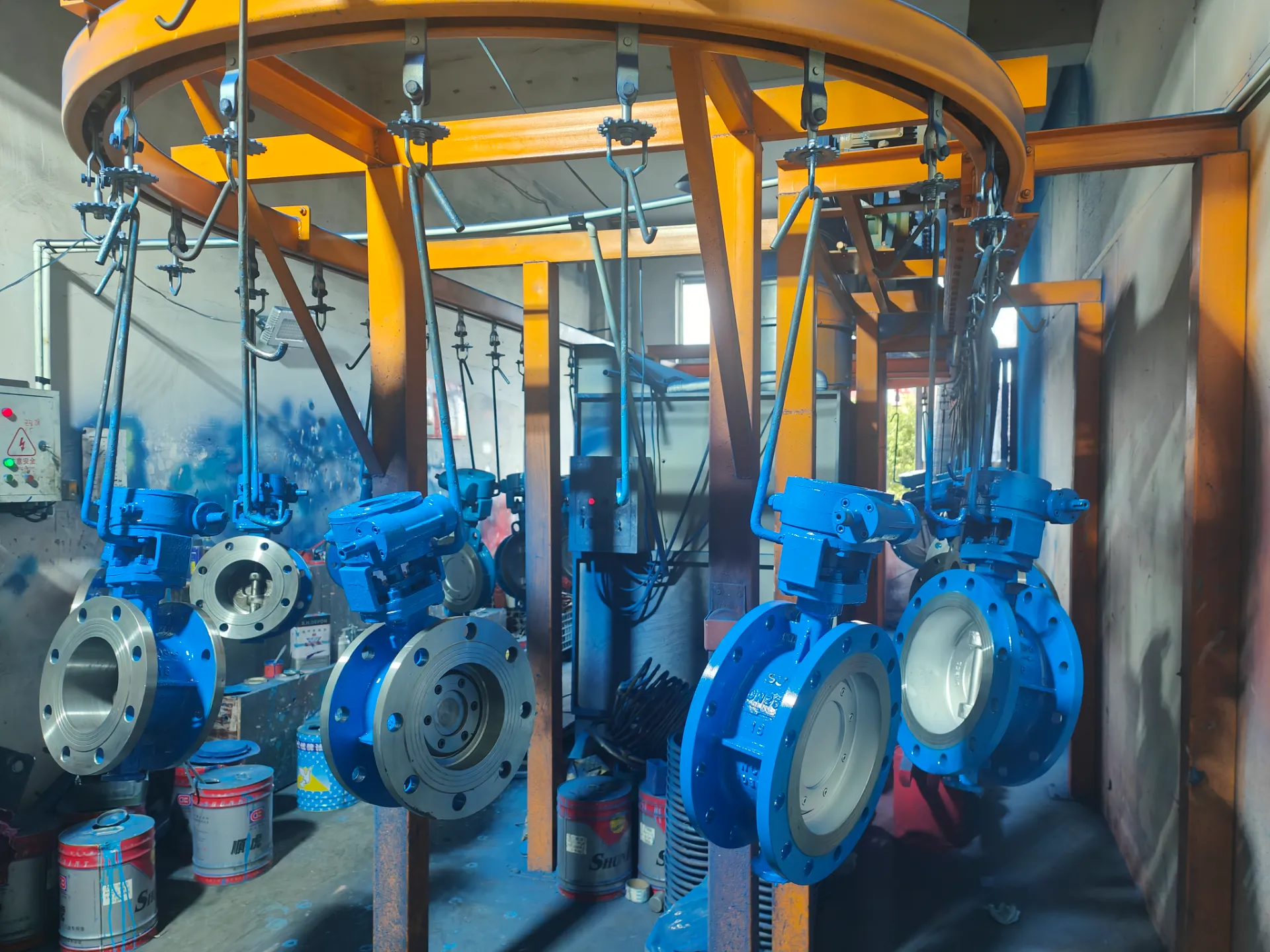 angle type globe valve