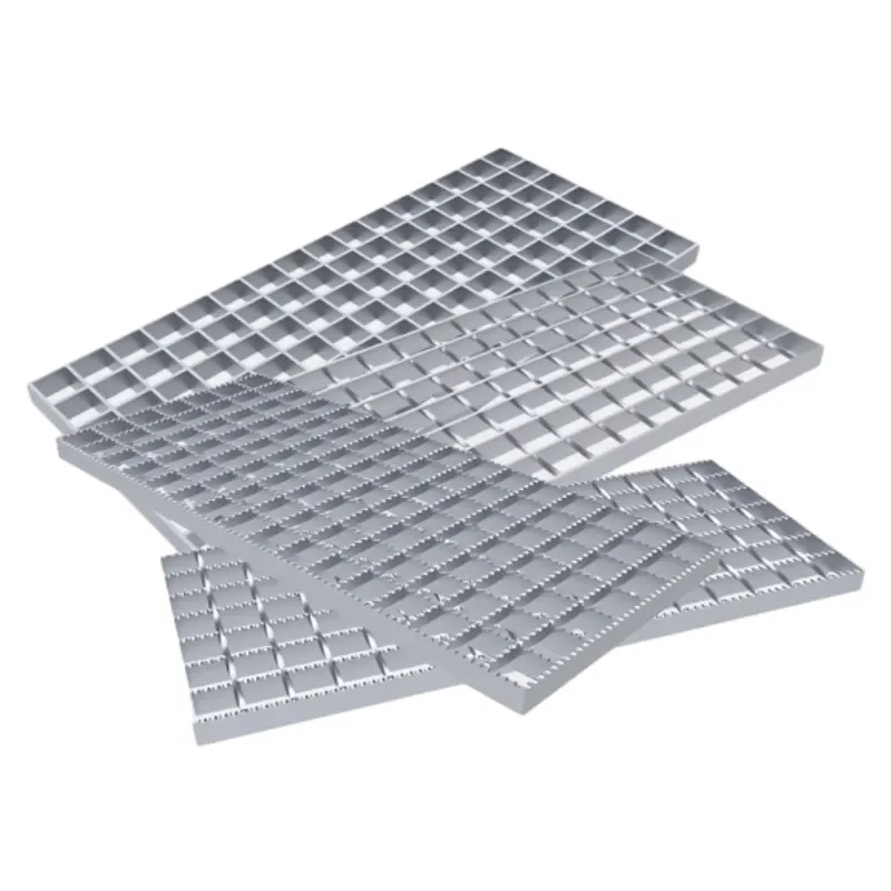 metal grate stair tread