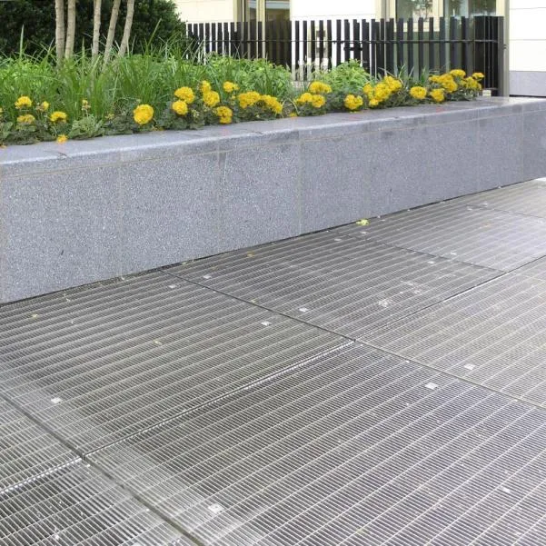 metal grate stair tread