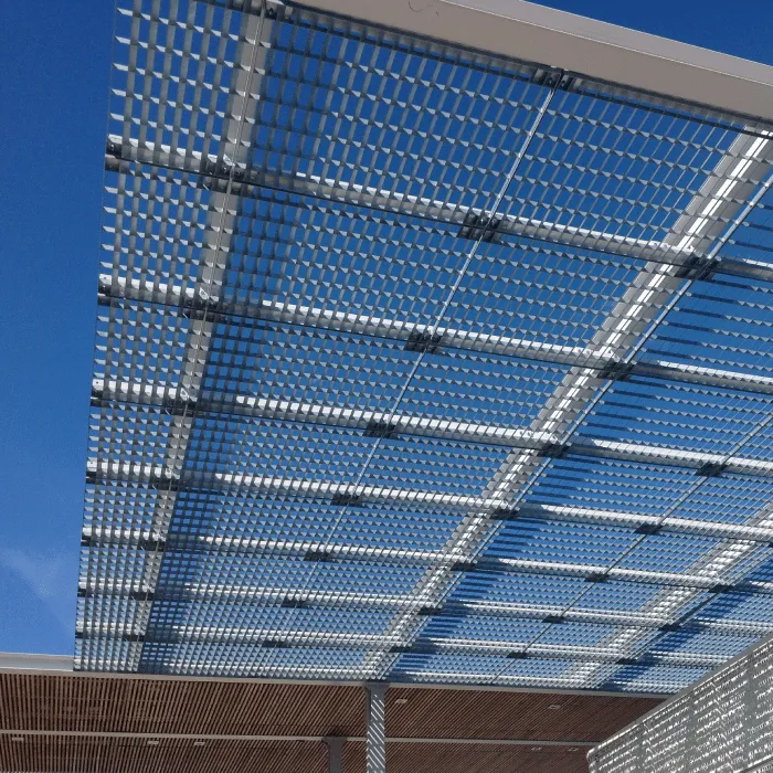 Serrated Aluminum Grating - Durable and Slip-Resistant Solutions