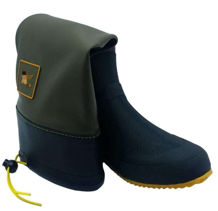 Foldable rainboots save considerable storage space