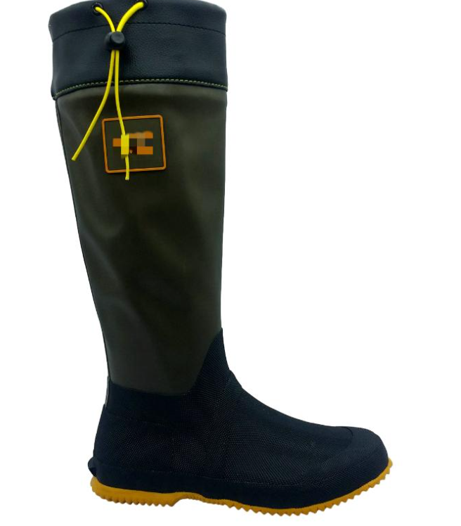 Foldable rainboots save considerable storage space