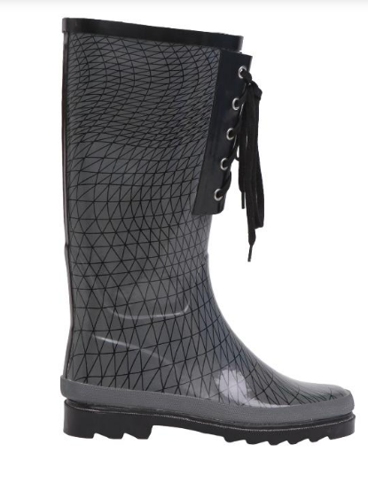 Rain Boots With Laces for Everyday Use