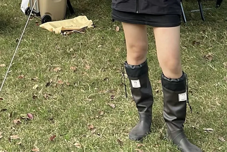 Convenient Protection with Foldable Rainboots