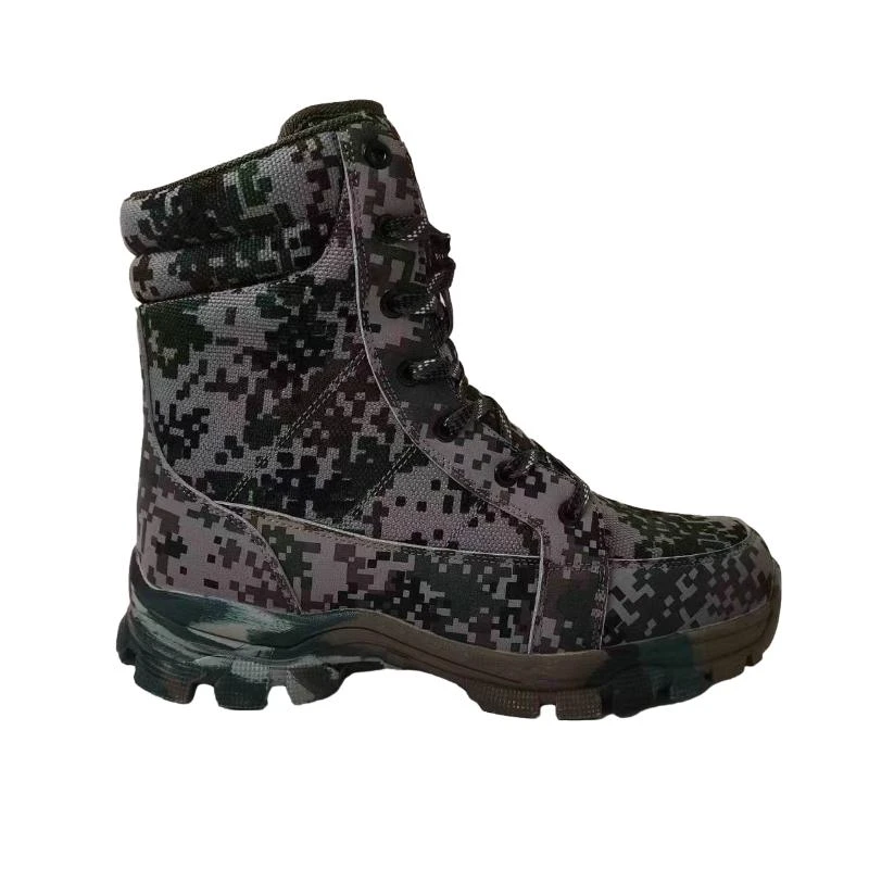 Army Camouflage Combat Boots LW-A806