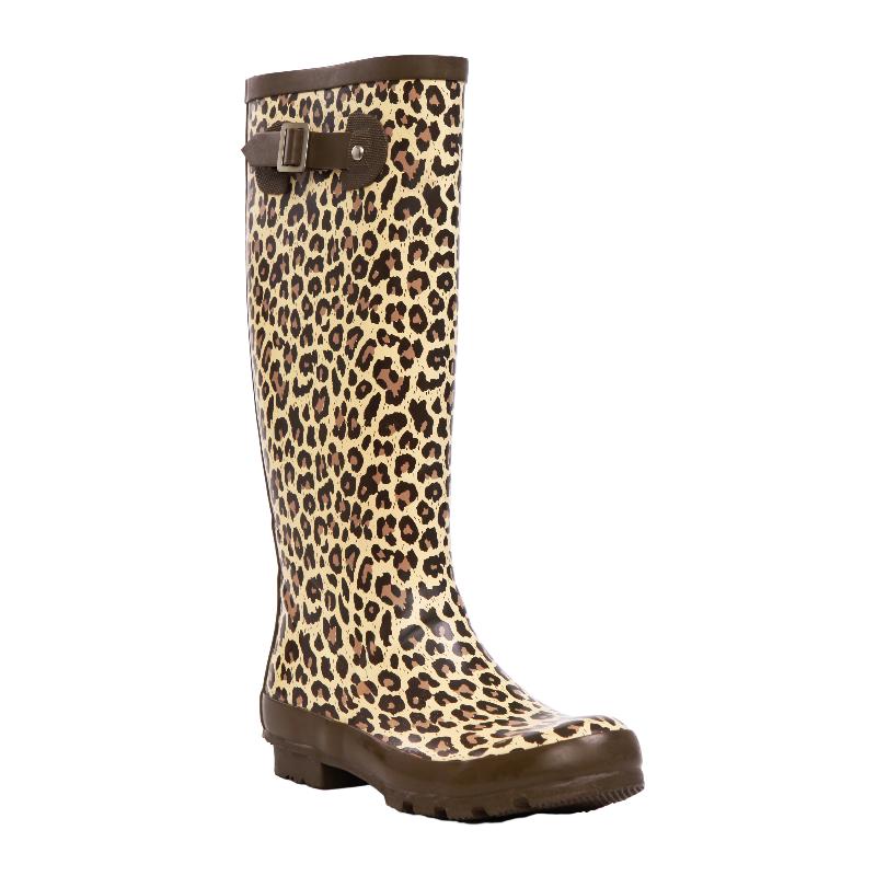 Leopard Ladies rain boots HUNTER5103-4