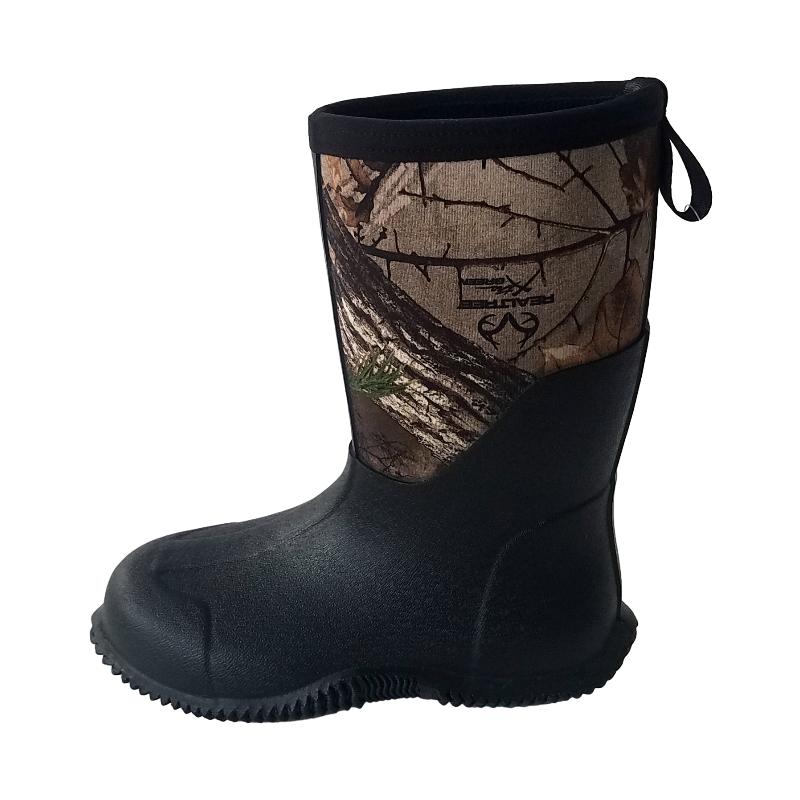 Kids Camo Thermal Neoprene Boots SY01-6NT