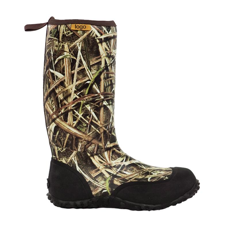 Reed camouflage rubber boots SY01-4N