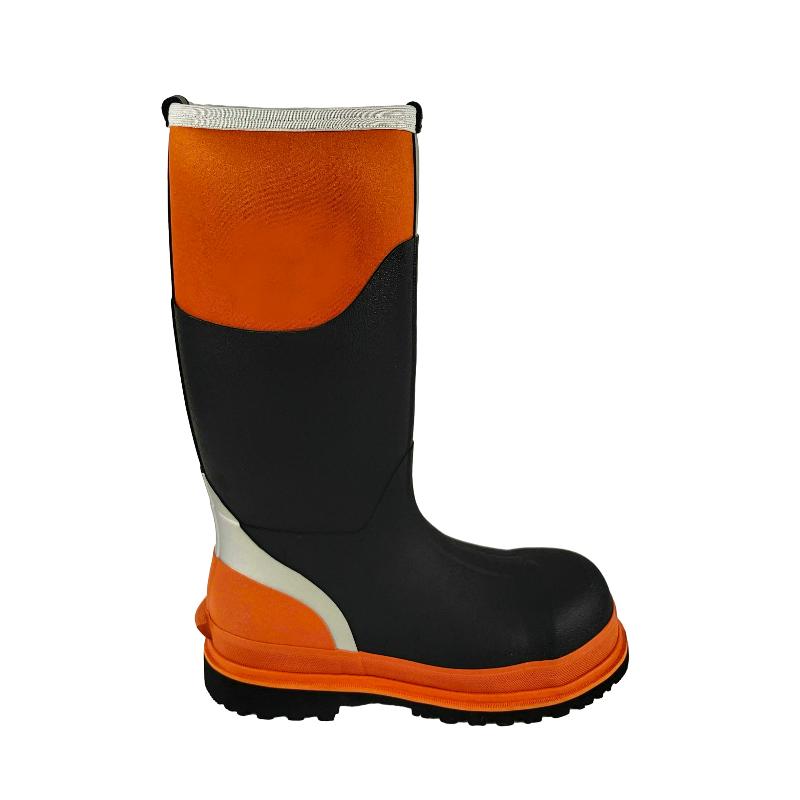 Orange S5 Standard Safety Rubber Boots SY02-20NS5