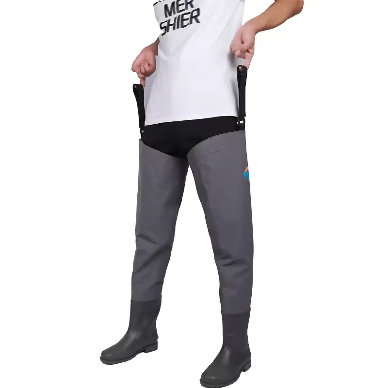 Lightweight Fishing PVC Nylon Hip Waders SY-03