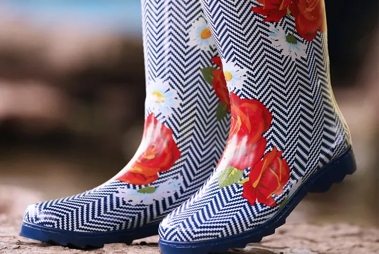 Stylish Knee-High Rain Boots for Women
