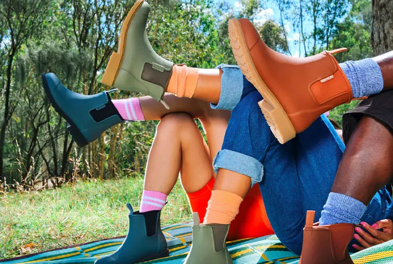 Stylish and Fun Floral Rain Boots