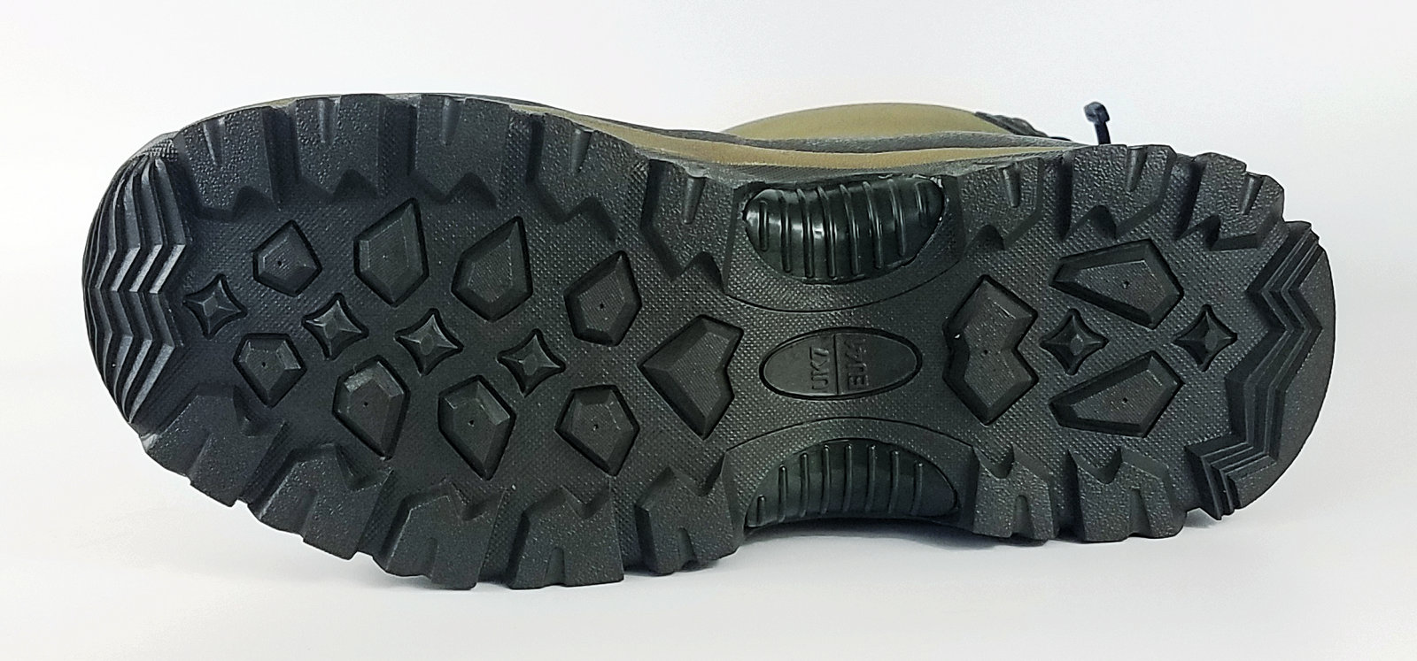 black sports sneakers