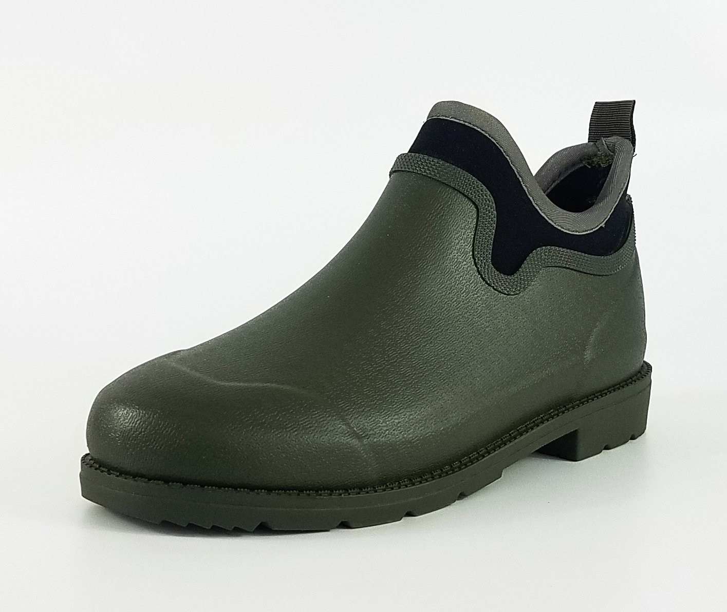 Bright rubber boots for rainy days and outdoor adventures in vibrant orange color