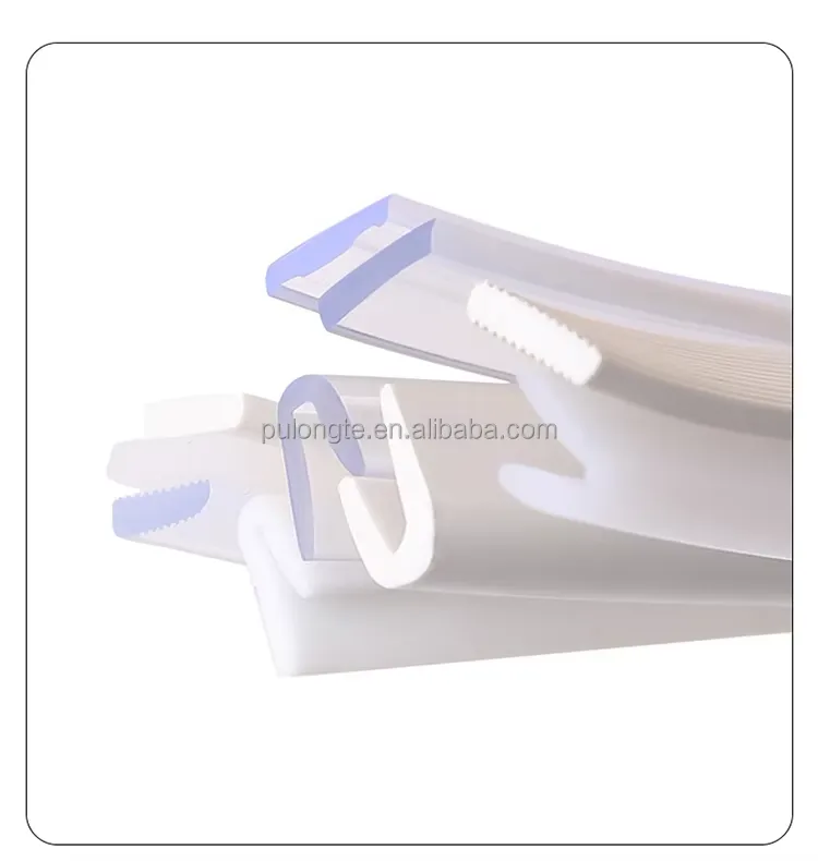 High Quality 3x14 Silicone Strip for Edge Fabric Prints Seg Seal for LED Light Box Moulding Processing Service Available