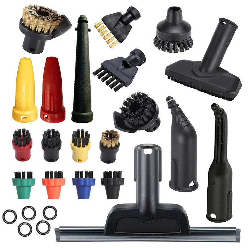 Compatible Plastic Steam Machine Accessories Small Size Copper Brush Steel Roller Brush High Quality Accessory