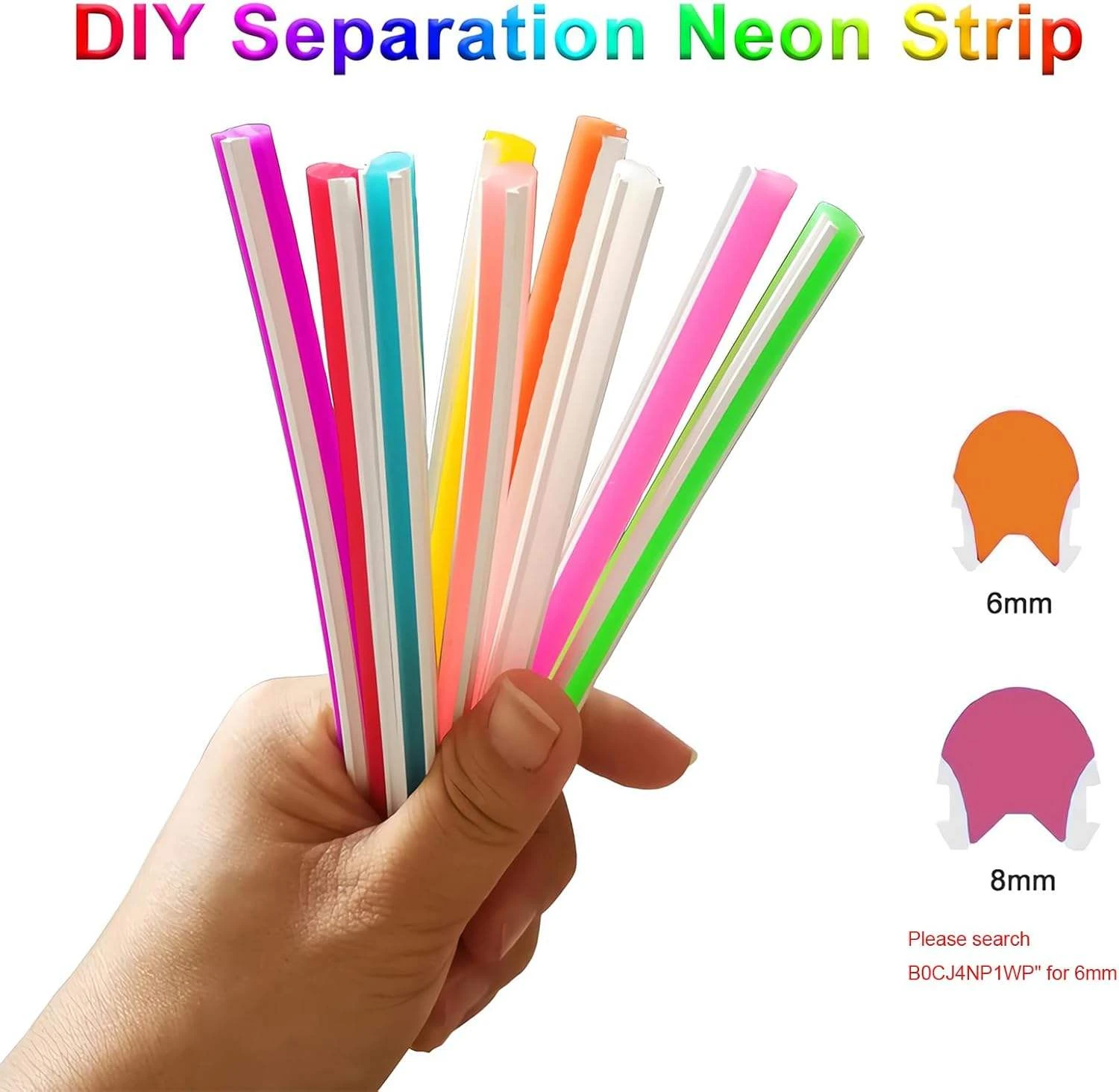 New Arrival 2nd Generation DC12V S-Shape Strip 8*10mm Neon Tube 1cm Cutting LED Flexible Neon Light Moulding Processing Service