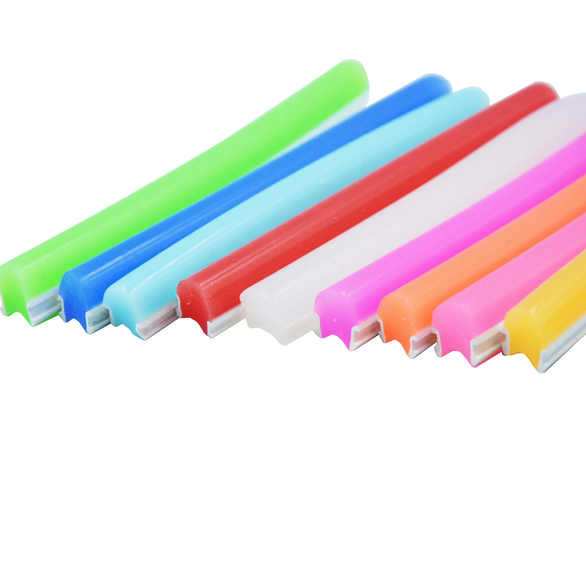 Factory Custom Flexible Soft LED Neon Strip 110V~220V AC Advertising Marquee Signboard Neon Tube LED Strip Moulding Cutting