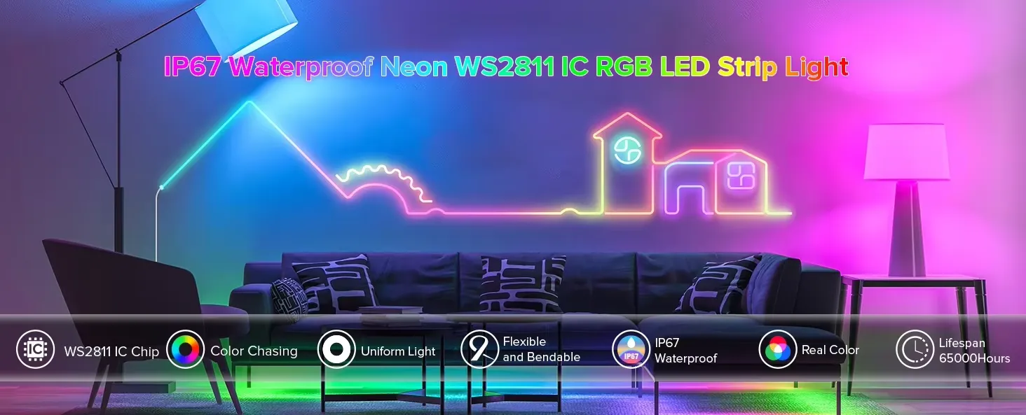 Koi Fish Neon Sign Japanese Fish Led Neon Blue Yellow Fish Neon Signs for Wall Decorwith USB/Switch Dimmable Neon Light Signs