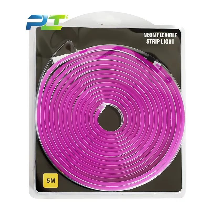 Led Neon Strip Lights 12V Silicone Rope Indoor Outdoor 16.4Ft 600SMD Waterproof Flexible for Signboard Bar TV Kitchen Bedroom Home Party
