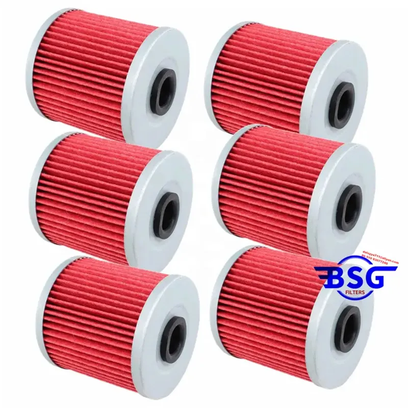 High-Flow Oil Filter H F123 For Kawas aki KL250-KLX650