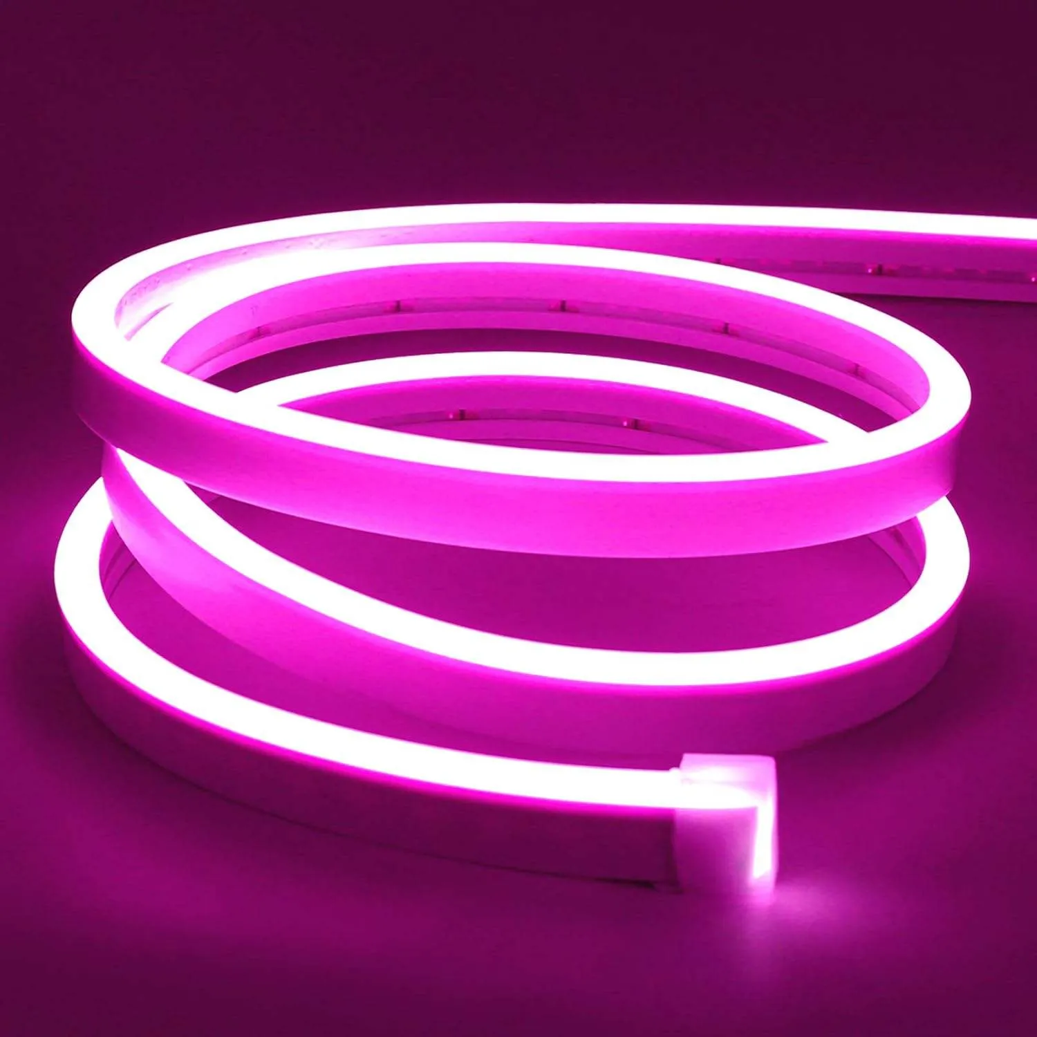 LED Neon Flex Pink Neon Light Strip 12V Waterproof Silicone LED Neon Rope Light for Kitchen Bedroom Indoor Outdoor Decoration LED Neon Flex Pink Neon Light Strip 12V Waterproof Silicone LED Neon Rope Light for Kitchen Bedroom Indoor Outdoor Decoration