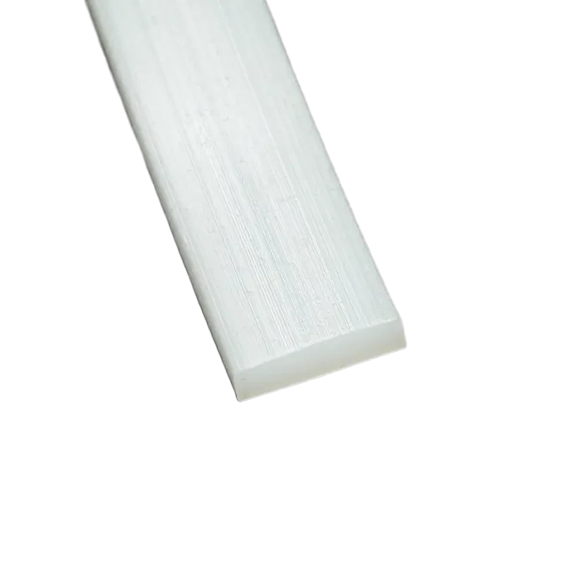 Silicone Flat Profiles Lightbox Frame Aluminium Profiles Flexible Film Edge Strip-Custom Moulding Cutting Services Available