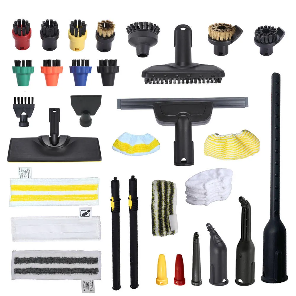 Karcher SC Series Compatible Steam Set Accessories Small Brush Copper Brush Floor Scraper Extruding Karcher Steam Parts-Plastic