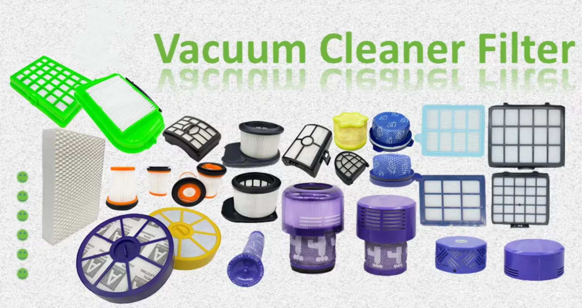 Cordless Vacuum Roller Brush Pre-Hepa Filter Compatible with Tineco A10 A11 Hero A10 A11 Master PURE ONE S11 S12