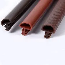 Self-adhesive custom rubber sealing strips for various applications and easy installation