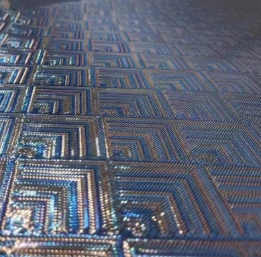 Decorative Wire Mesh: A Dynamic Mesh for Weaving Spatial Aesthetics