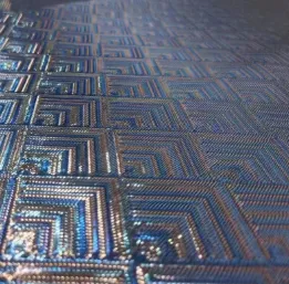 Decorative Wire Mesh: A Dynamic Mesh for Weaving Spatial Aesthetics