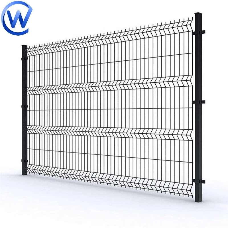 3D Curved Welded Wire Mesh Fence