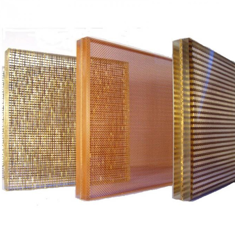 Metal Mesh Fabric For Glass Laminated
