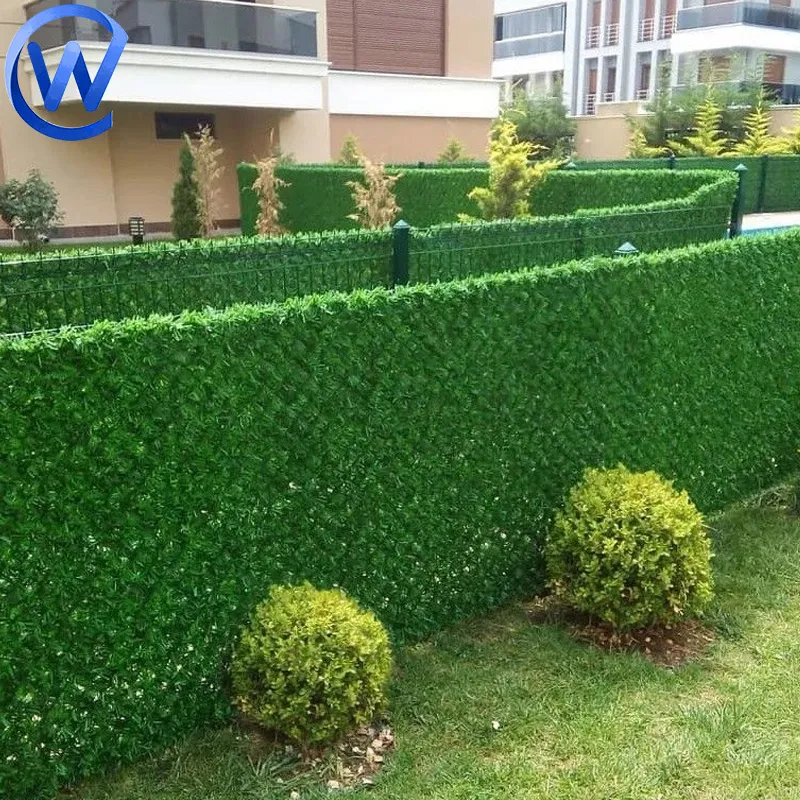 Artificial Grass Fence: Lush Privacy, Easy Install, UV-Safe