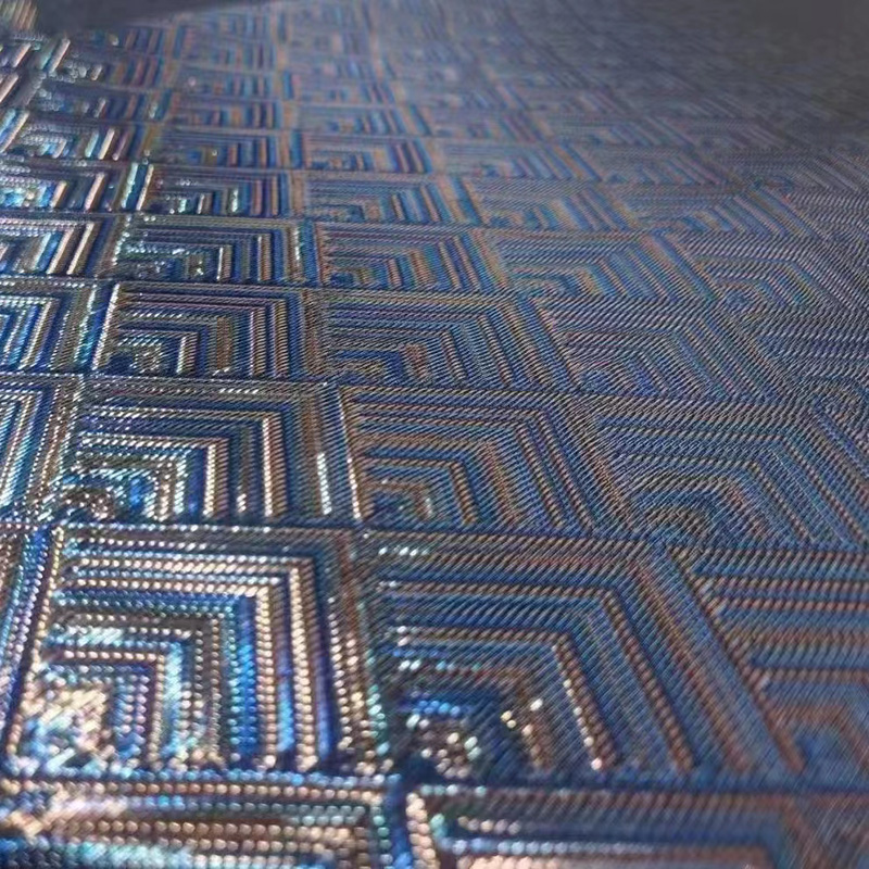 Premium Metal Mesh Fabric for Laminated Glass - Decorative & Durable