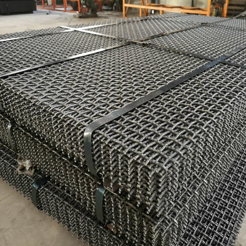 stainless steel crimped woven wire mesh