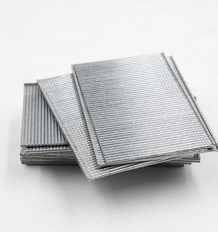 Manufacturer producing brad nails for staple guns with high quality and durability.