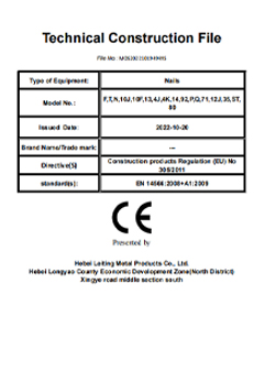 Read More AboutTechnical Construction File