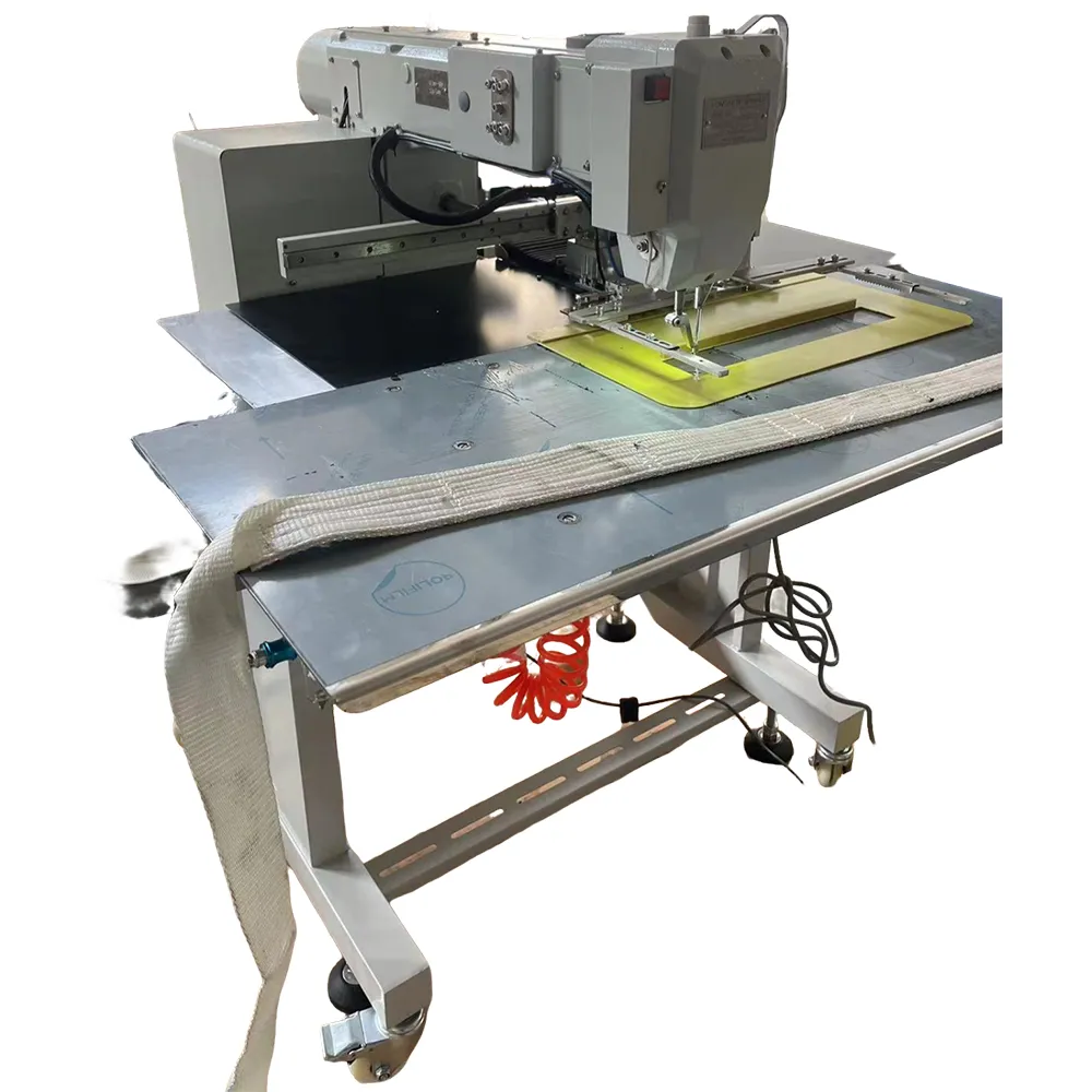 LS300 Series Automatic Pattern Sewing Machine High-Efficiency Model for Safety Harness, Lifting Slings & Heavy-Duty Webbing