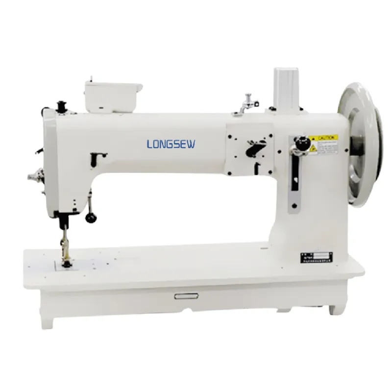 Extra Heavy Duty Compound Feed Flat Bed Sewing Machine For Leather GA243