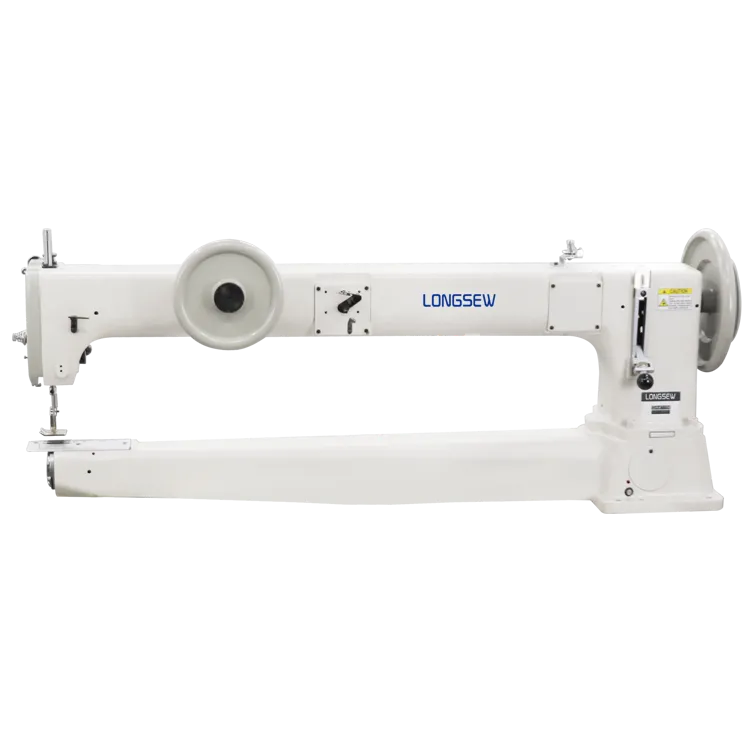 Long Arm Heavy Duty Cylinder Bed Horizontal Direction Sewing Machine For Like Boot Long Barrel Products GA411N