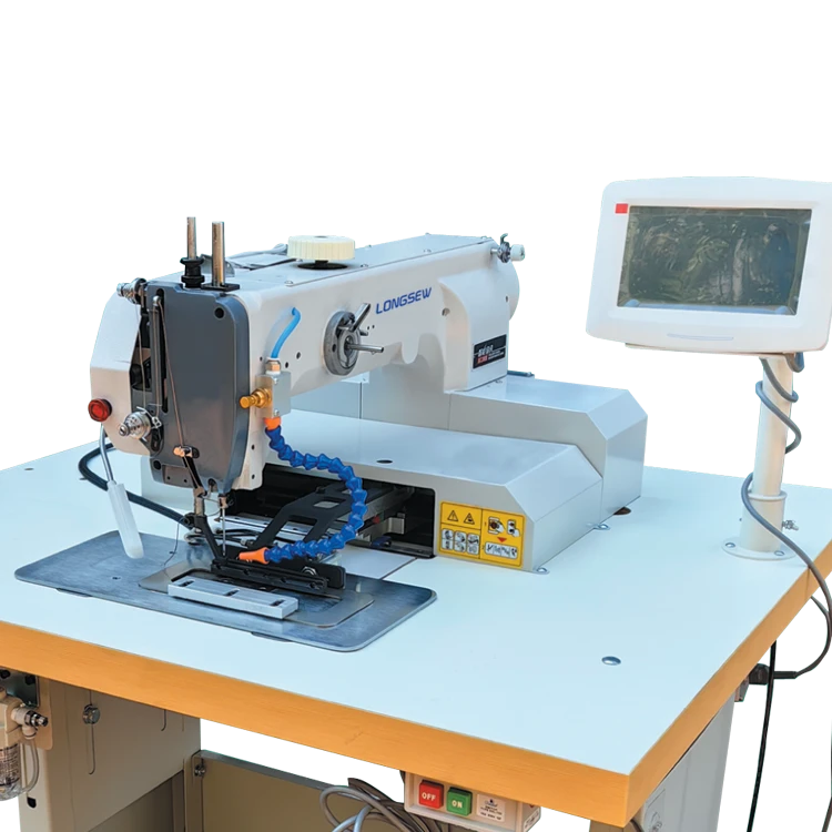 Efficient Double Needle Sewing Machine for Leather Crafting and Repair