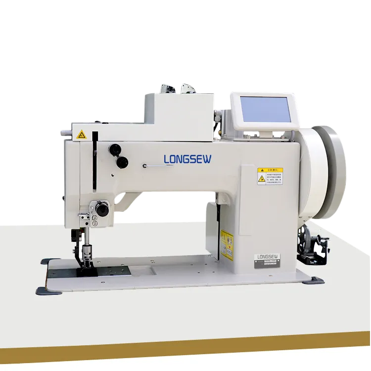 Heavy Duty Single/Double Needles Computerized Pattern Sewing Machine LS266-CP