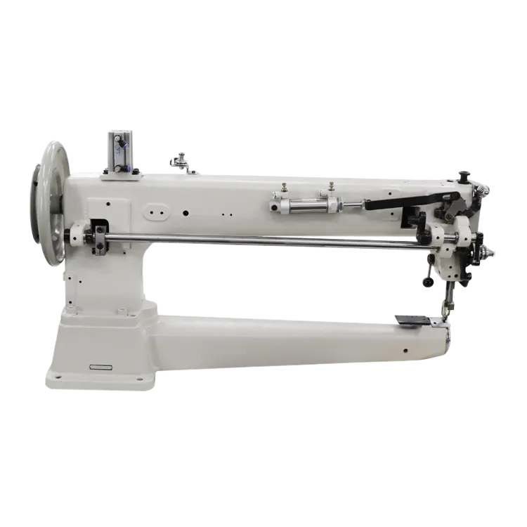 industrial machine for sewing leather