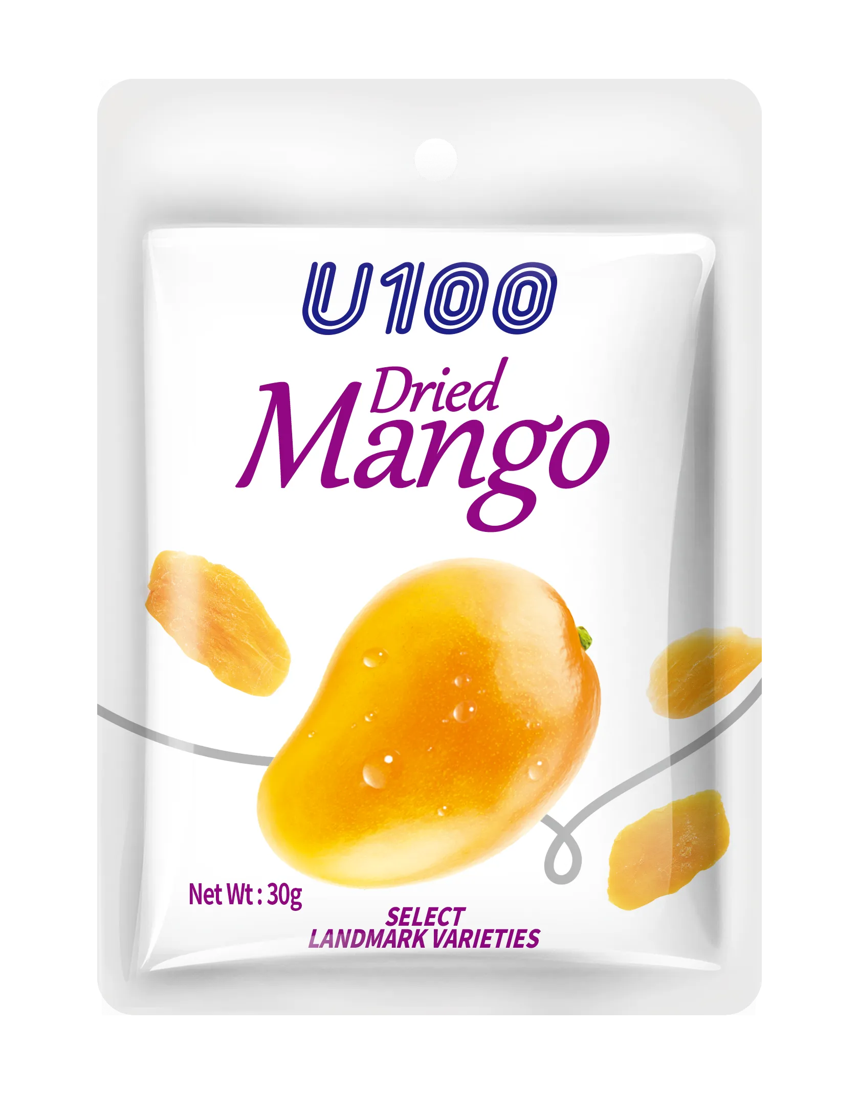 U100 Dried Mango 30g  Dried Fruit