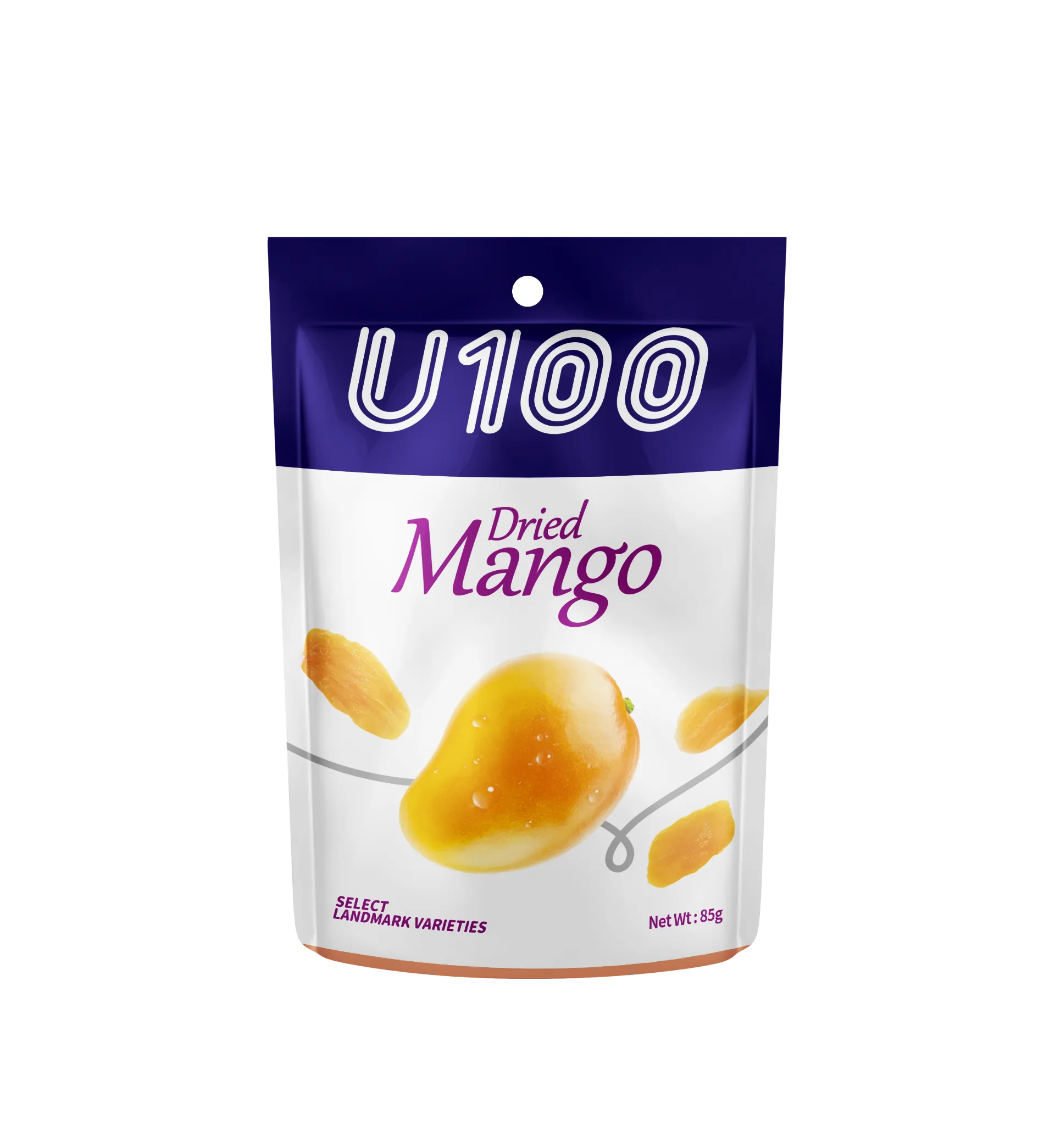 U100 Dried Mango 85g  Dried Fruit