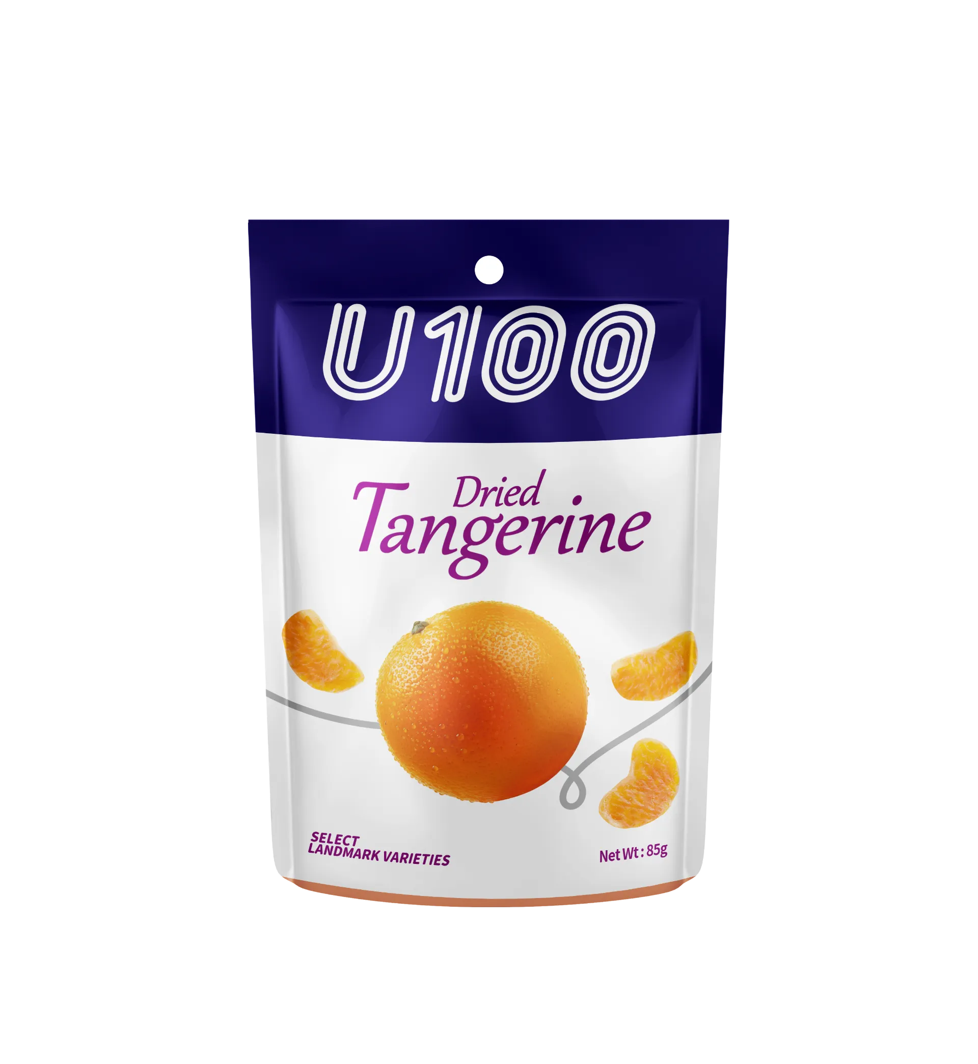 U100 Dried Tangerine 85g Dried Fruit